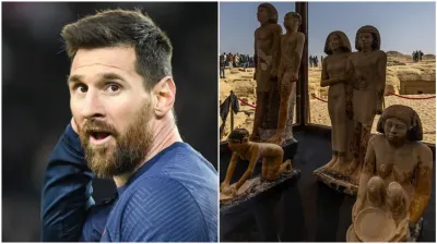 Sorprendente hallazgo en Egipto: encontraron nueve estatuas de hace 4300 años y el dueño se llamaba Messi