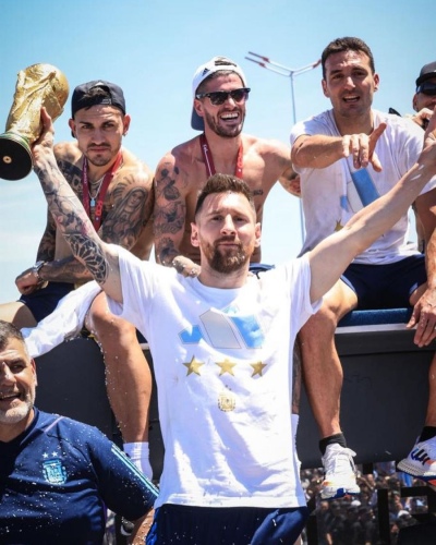 Emotiva carta de Lionel Messi a un mes de ser campeón del mundo: “Nunca imaginé la locura de la gente en los festejos"