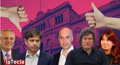 Cuestión de imagen: los mejores posicionados en la carrera electoral