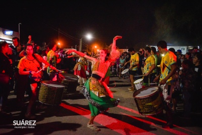 El lunes hubo baile de Carnaval en Villa Belgrano