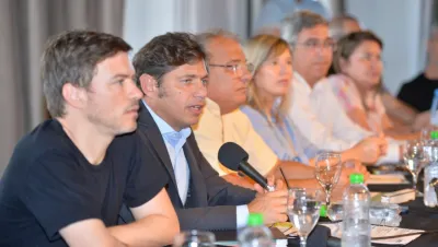 Kicillof en Sierra: "Seguiremos luchando para que devuelvan a la provincia lo que le corresponde"