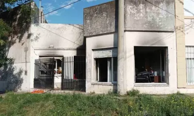 Ayer domingo falleció un nene de dos años en un incendio en Bahía Blanca