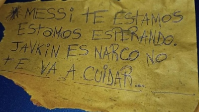 Balearon un local de Antonela Roccuzzo y dejaron una amenaza para Messi