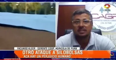 Ataque a los silobolsas: "Hay bastante malicia detrás de todo esto. No son ningunos improvisados”