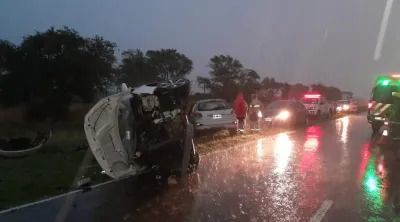 Tragedia en la ruta 51: dos mujeres fallecieron en un choque frontal cerca de Cabildo