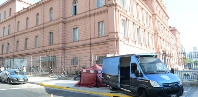 El mensaje de la bebé muerta en el umbral de la Casa Rosada