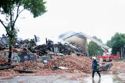 Iron Mountain: enviaron a juicio oral a 18 acusados por el incendio del depósito en el que murieron 10 bomberos