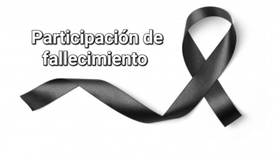 Participación de fallecimiento