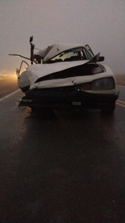 Neblina mortal: falleció una mujer de 60 años en la ruta 35