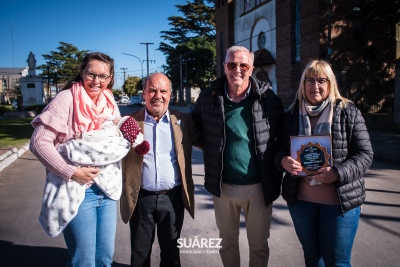 La distinción “Santa María Honor al Mérito” fue para el deportista Benjamín Haffner