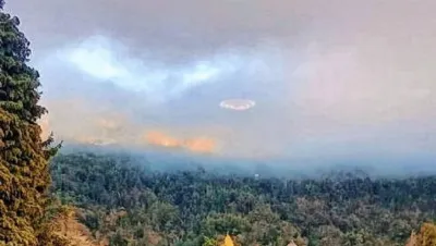 Aseguran haber fotografiado un ovni en San Martín de los Andes