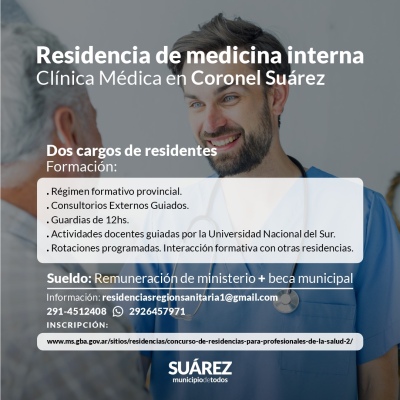 Residencias en clínica médica