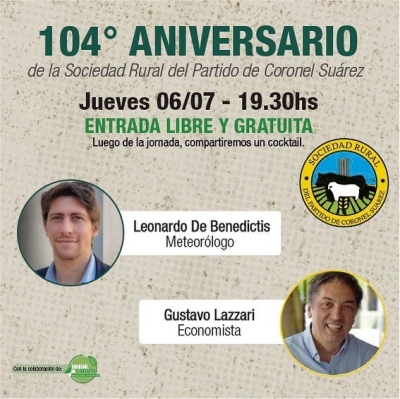 Ciclo de actividades abiertas y gratuitas en la Sociedad Rural