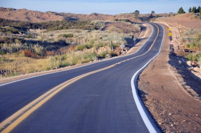 Monte Hermoso: el camino de cintura a Sauce Grande, cerca de su inauguración