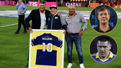 El irónico dardo de Pergolini a Riquelme por su reconocimiento a Maradona: “Raro cómo se reescriben las cosas”