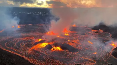 Emergencia en Hawaii: el volcán Kilauea entró en erupción y despidió ríos de lava