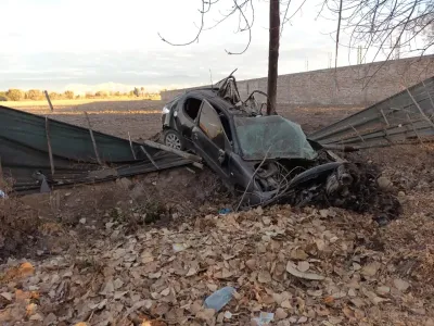 Tremendo accidente en Mendoza: dos muertos por un choque en solitario