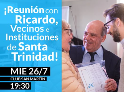 Moccero se burla de las leyes. Disfraza SU campaña política de actos de gobierno