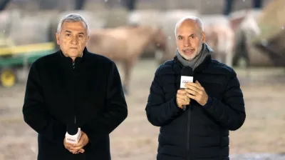 Horacio Rodríguez Larreta prometió eliminar las retenciones al campo y unificar el tipo de cambio en un año