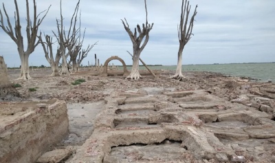 Como Epecuén: un pueblo cordobés tapado por una laguna resurgió tras 78 años