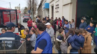 Extraordinario regalo de los bomberos a los niños suarenses