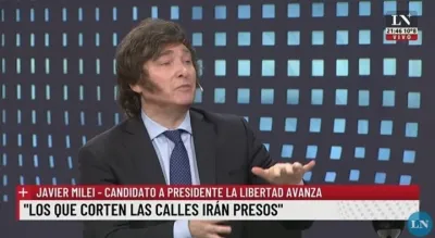 El tenso momento entre Javier Milei y Luis Majul: "¿Me vas a dejar terminar lo que estoy hablando?"