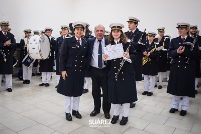 6 de Agosto: reconocimientos a integrantes de la banda municipal de música “Bartolomé Meier”