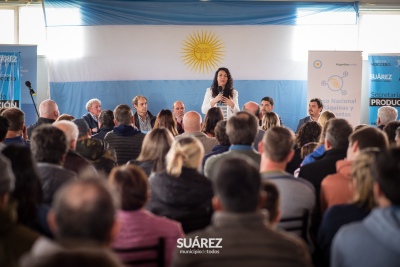 “Con la ministra Victoria Tolosa Paz y las gestiones del intendente Moccero ustedes progresan con herramientas y más trabajo”