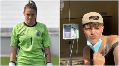 La futbolista de la Selección que habla de su cáncer en las redes: “Nunca nadie muestra la enfermedad como es”