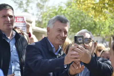 Macri, en campaña: hizo recorridas Córdoba con la mira puesta en recuperar votos para Bullrich