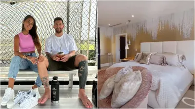 La mansión de Messi en Miami, por dentro: las imágenes de las habitaciones y el espectacular baño principal