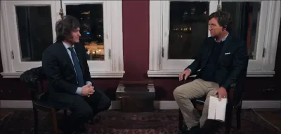 Se publicó la entrevista que Tucker Carlson le hizo a Javier Milei: las principales frases