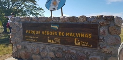 El Parque Héroes de Malvinas sigue creciendo