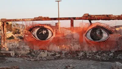 El Matadero y las ruinas de Epecuén, escenario de una muestra artística