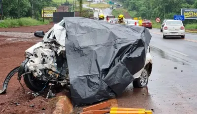 Un hombre apuñaló a su expareja, huyó y murió en un accidente de tránsito