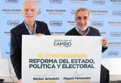 Grindetti presentó los ejes de su reforma electoral y política para la Provincia