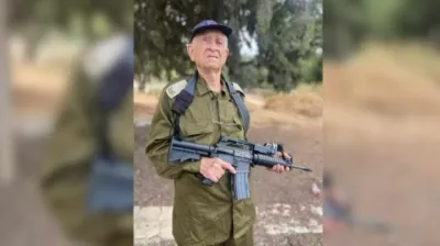 La historia del veterano de 95 años que luchó por la creación del Estado de Israel y ahora se sumó al Ejército