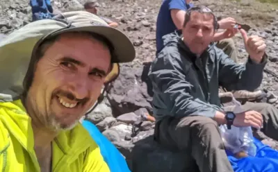 Se suspendió la extracción de los cuerpos de los andinistas argentinos hallados en el cerro Marmolejo