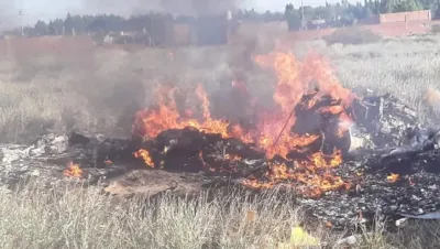 Tragedia en Neuquén: se estrelló una avioneta y murieron dos personas