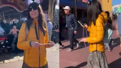 Escracharon a una mujer en Disney que confundieron con Florencia Kirchner