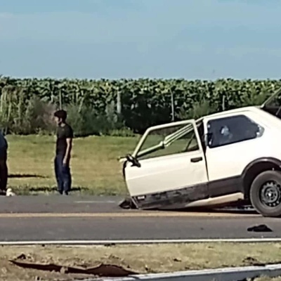 Mas imágenes del accidente en ruta 5, La Pampa