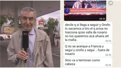 Amenazaron de muerte a Nelson Castro y al equipo de TN: "Van a terminar como Cabezas"