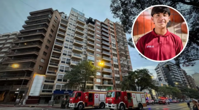 Incendio fatal en Córdoba: murió el joven que estaba internado tras caer del edificio