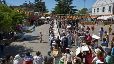 Santa María volvió a romper su récord y tiene el Strudel más largo del país