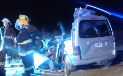 Un muerto y un herido por un choque frontal en la Ruta 76