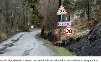 Conmoción en Francia: encontraron los restos de un nene que había desaparecido en un pueblo de 25 habitantes