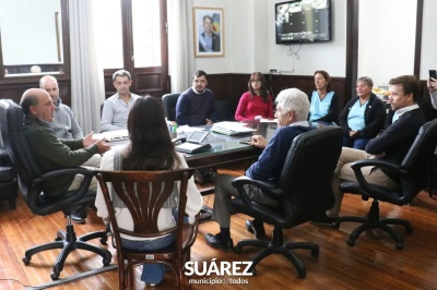 El intendente mantuvo reuniones con referentes de Salud y Educación