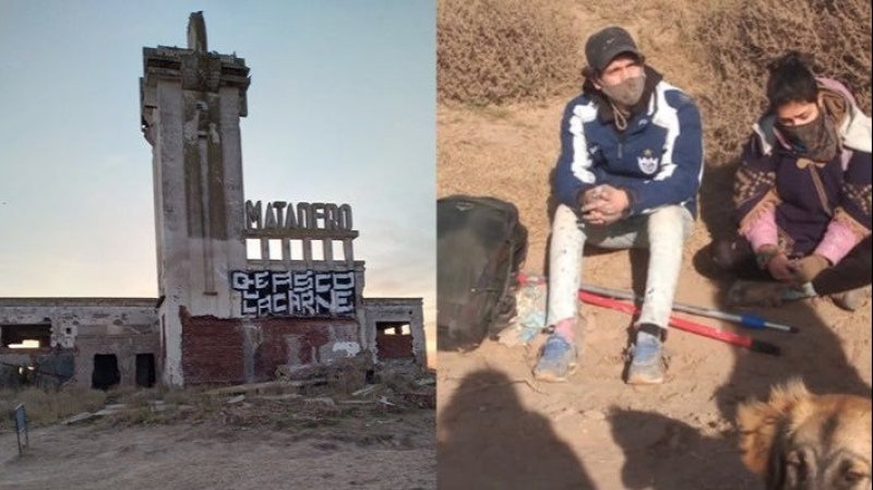 Matadero de Epecuén: polémica por el patrimonio vulnerado por activistas veganos