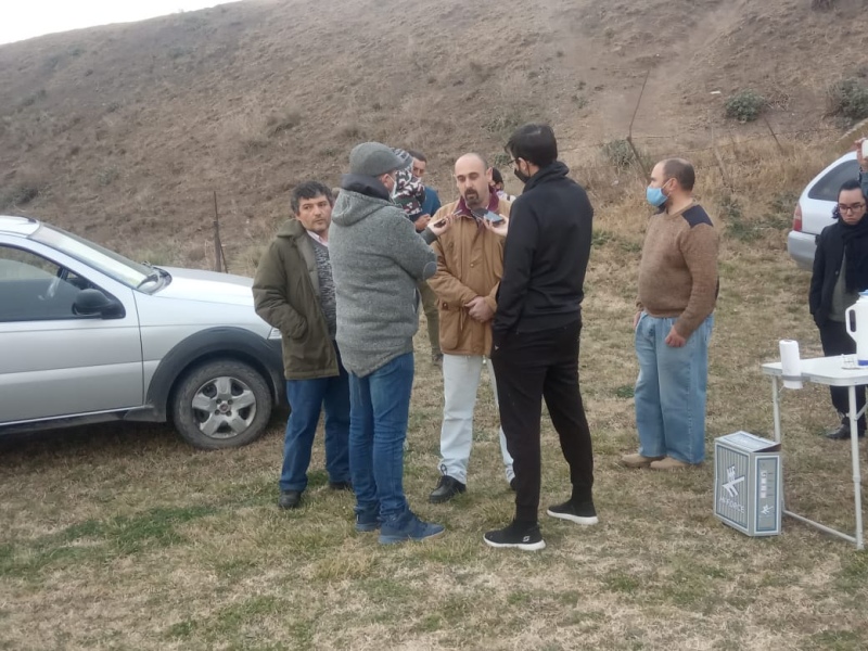 NOS presentó sus candidatos en Huanguelén