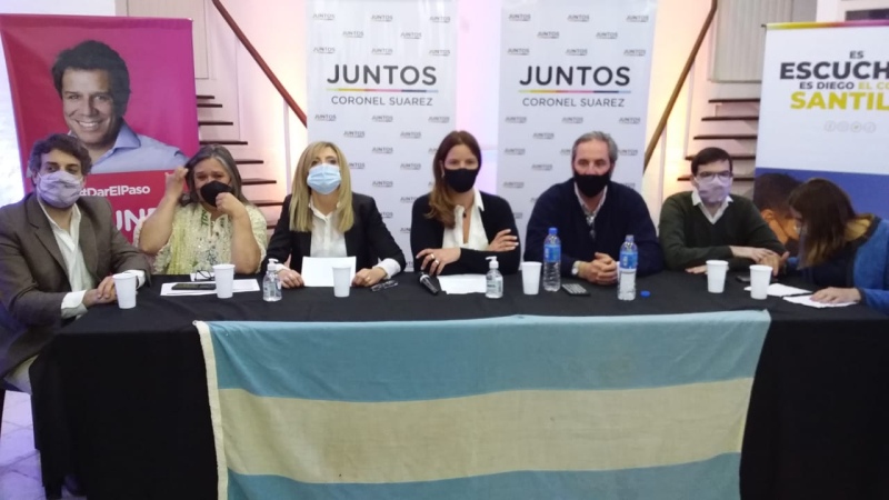 Con entusiasmo y clara voluntad ganadora, Juntos presentó su lista